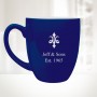 16 oz. Blue Ceramic Bistro Mug
