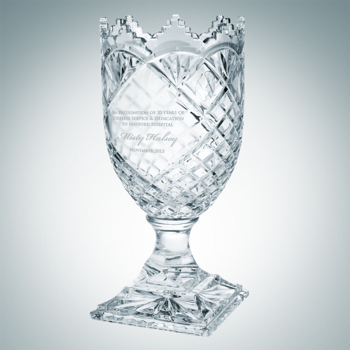 Trophy Cups Bowls Lead Crystal Royal Crown Vase Bestdealawards Com