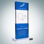 Blue Tiered Post Award