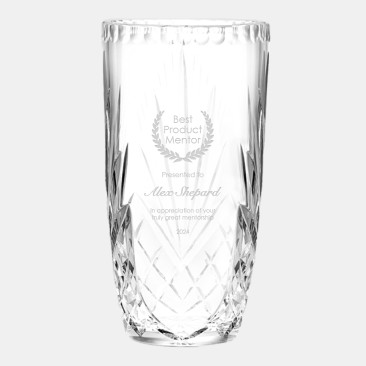 Elegant Cut Vase