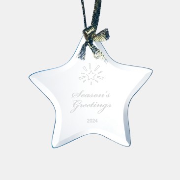 Beveled Star Ornament