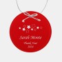 Red Circle Ornament