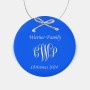 Blue Circle Ornament