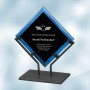 Blue Galaxy Acrylic Plaque Award