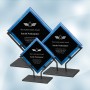 Blue Galaxy Acrylic Plaque Award