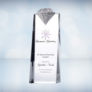 Color Imprinted Luxury Diamond Tower