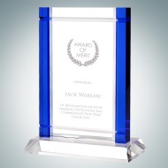 Classic Blue Deco Award (Crystal Base)