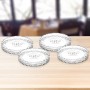 Circle Crystal Coasters Set