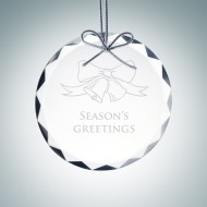 Gem-Cut Circle Ornament