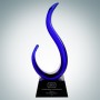 Art Glass The Blue Jay Award