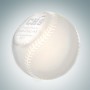 Slanted Frosted Baseball