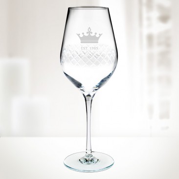 Diamond White Wine Glass 14.75oz
