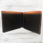 Black/Silver Leatherette Bifold