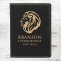 Black/Gold Leatherette Passport