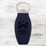 Blue Leatherette Bottle Opener w