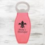 Pink Leatherette Bottle Opener w