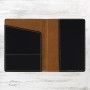 Black/Gold Leatherette Passport