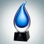 Art Glass Rain Drop Award