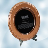 Bronze/Black Acrylic Award Plate with Stand
