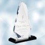 Acrylic Spear Award with Black B