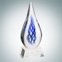 Art Glass  Ocean River Award wit
