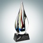 Art Glass Candy Stripes Award wi