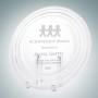 Contour Glass Charger Plate with