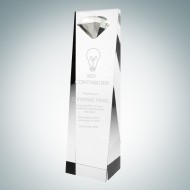 Embedded Diamond Crystal Award