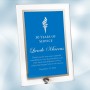 Acrylic Blue Complex Plaque