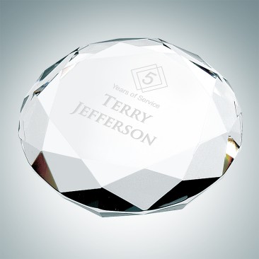 Octagon Paperweight