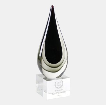 Blue Rain Teardrop Award