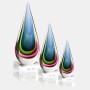 Blue/Green Teardrop Award