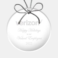 Acrylic Circle Ornament