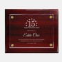 Rosewood Piano Finish Plaque