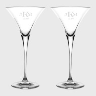 Barski Martini Glass Pair, 9oz