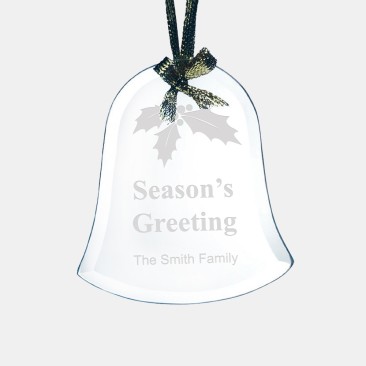 Beveled Bell Shape Ornament