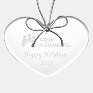 Acrylic Heart Ornament