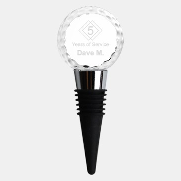 Golf Ball Wine Stopper