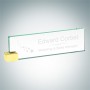 Nameplate with Rectangle Holder