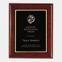 Rosewood Piano Finish Wall Plaque