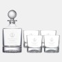 Round Golf Decanter 5pc Set, 28.7oz